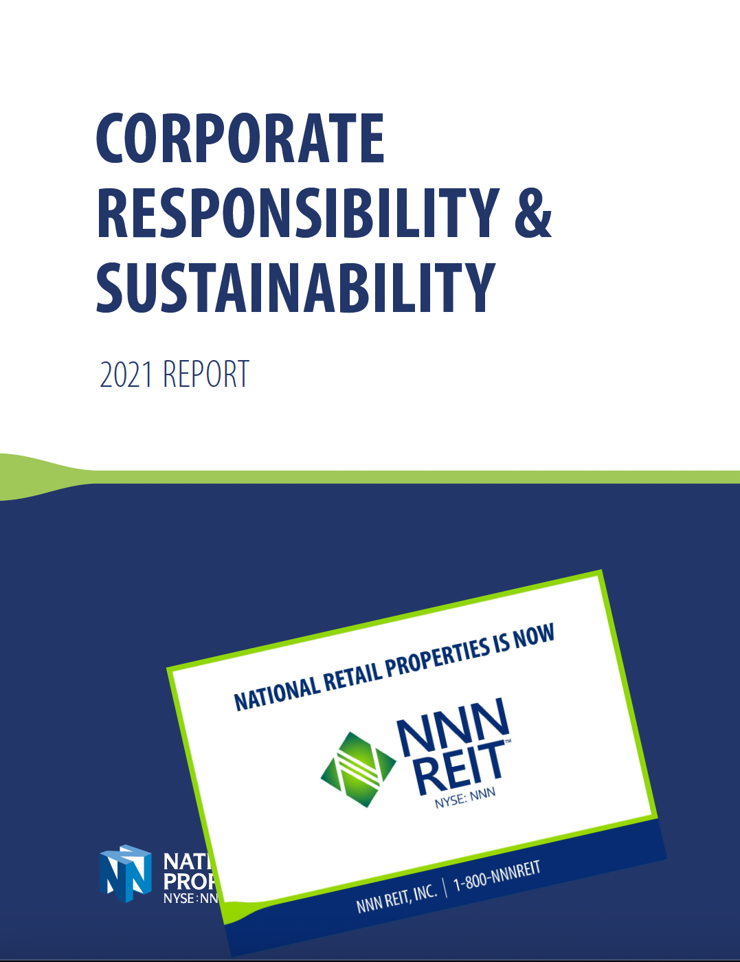 NNN Corporate Responsibility & Sustainability Report 2021