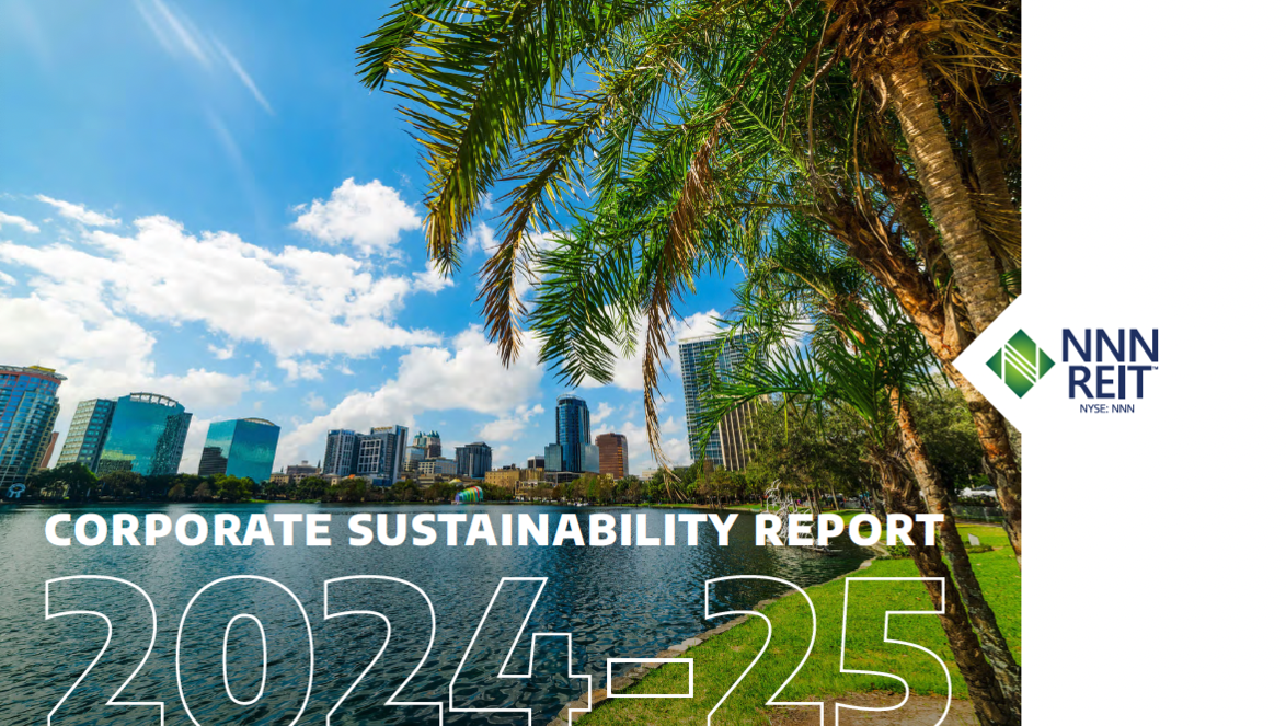 NNN REIT 2024-25 Corporate Sustainability Report