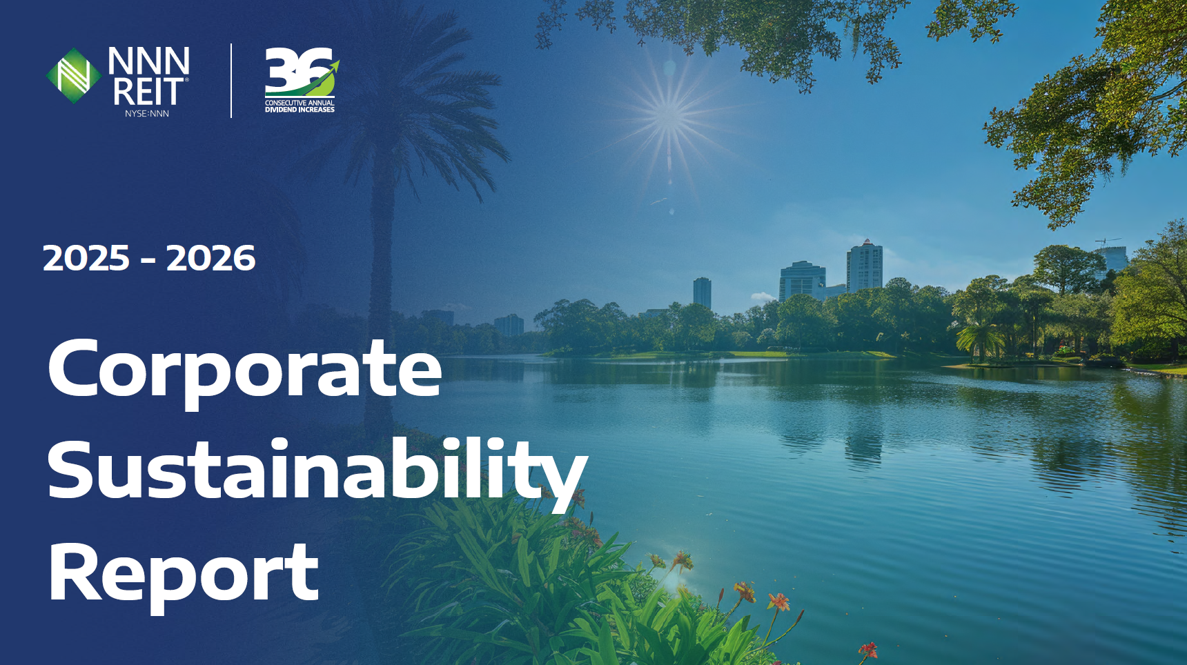 NNN REIT 2024-25 Corporate Sustainability Report